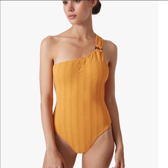 ❤️‍🔥NWT Onia Jenna One Piece Texture Stripe - Picture 1 of 8